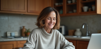 Extension de garantie : ce qu’elle couvre et comment en profiter Femme souriante examinant des documents de garantie à la maison