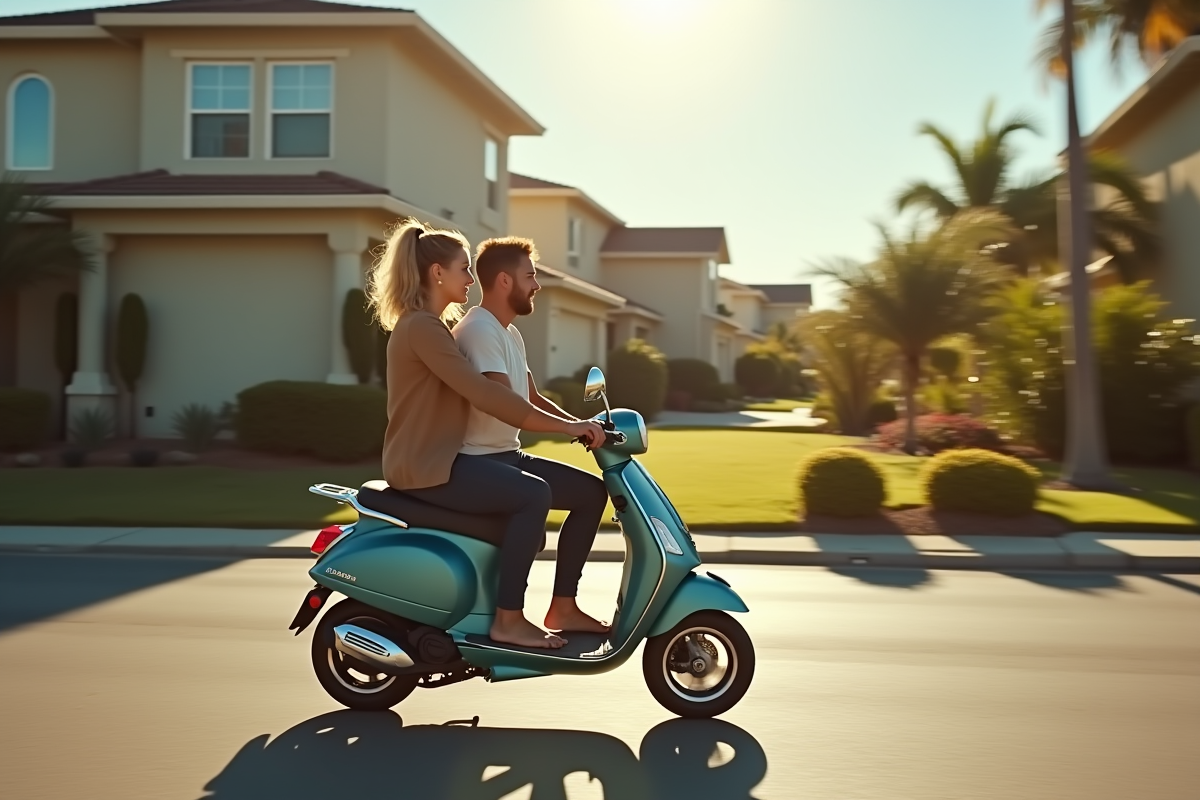 Conduire une 50cc à deux : est-ce possible et légal ?