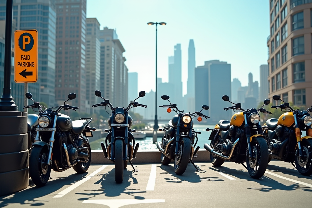 Stationnement moto : est-il payant ou gratuit ?
