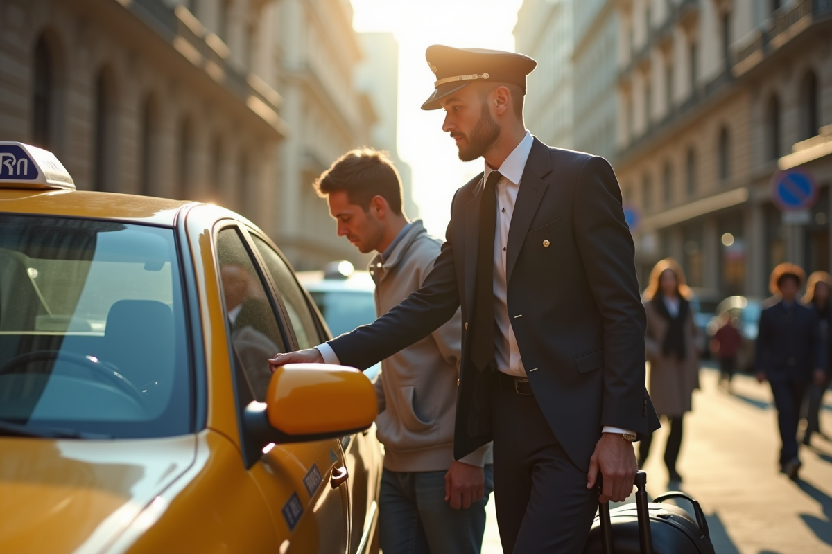 taxi chauffeur