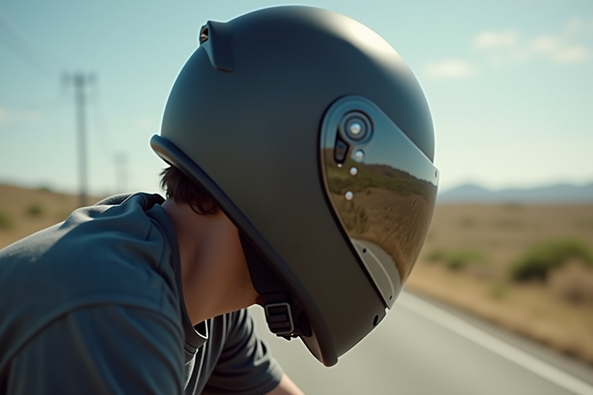 Stabilité du casque de moto sur la tête : critères de bon ajustement