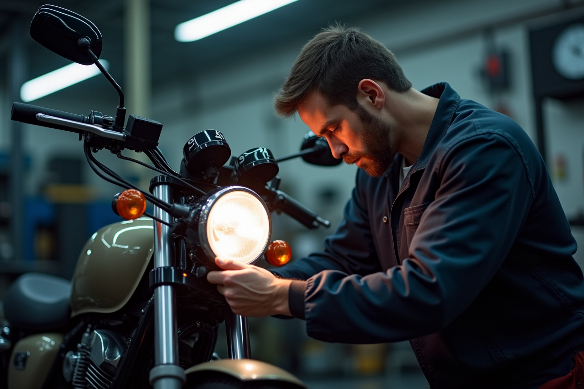 moto contrôle